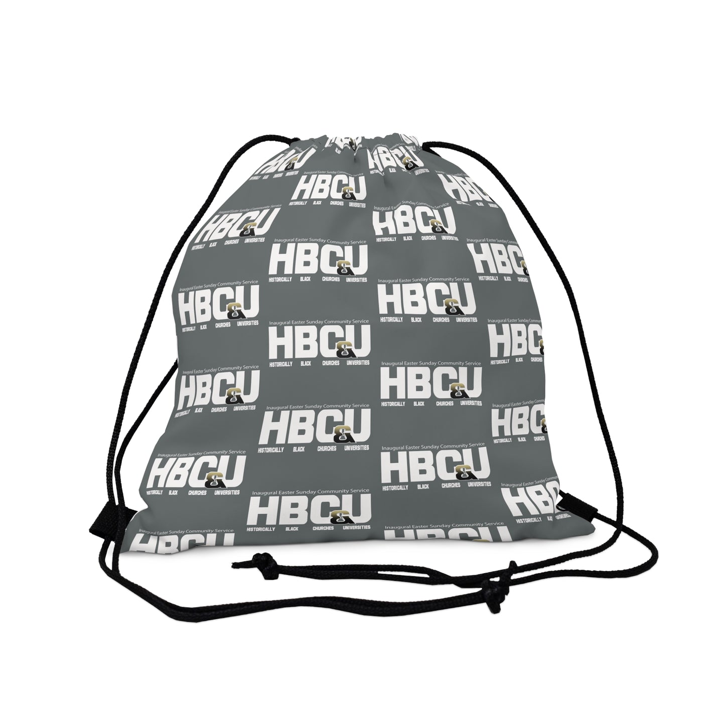 HBCU Dark Outdoor Drawstring Bag